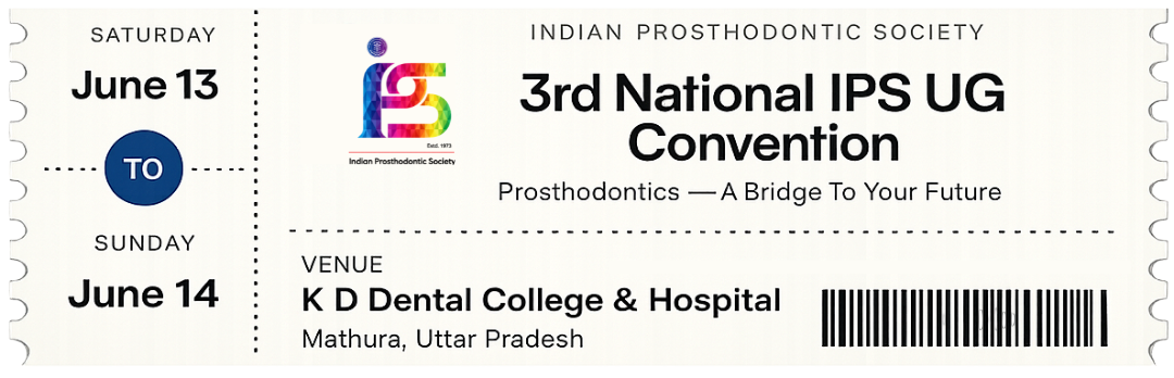 IPS UG Convention Ticket